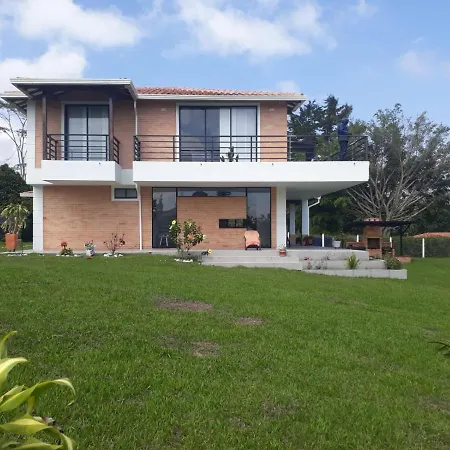 Villa Casa Campestre Altamira Los Curos Exterior foto