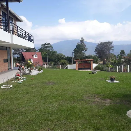 Villa Casa Campestre Altamira Los Curos Exterior foto